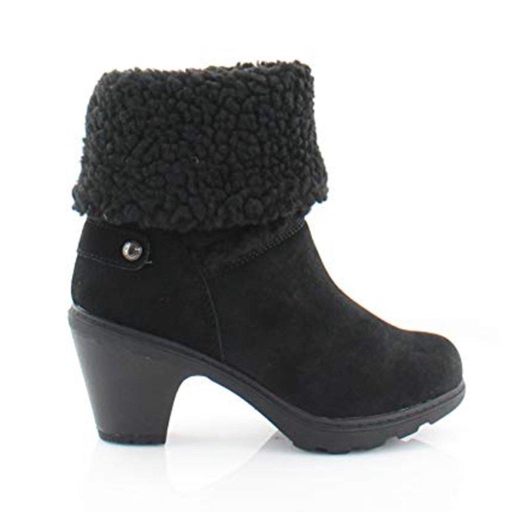 ANNE KLEIN Harvest black suede winter boots 9.5 NIB - Picture 2 of 6